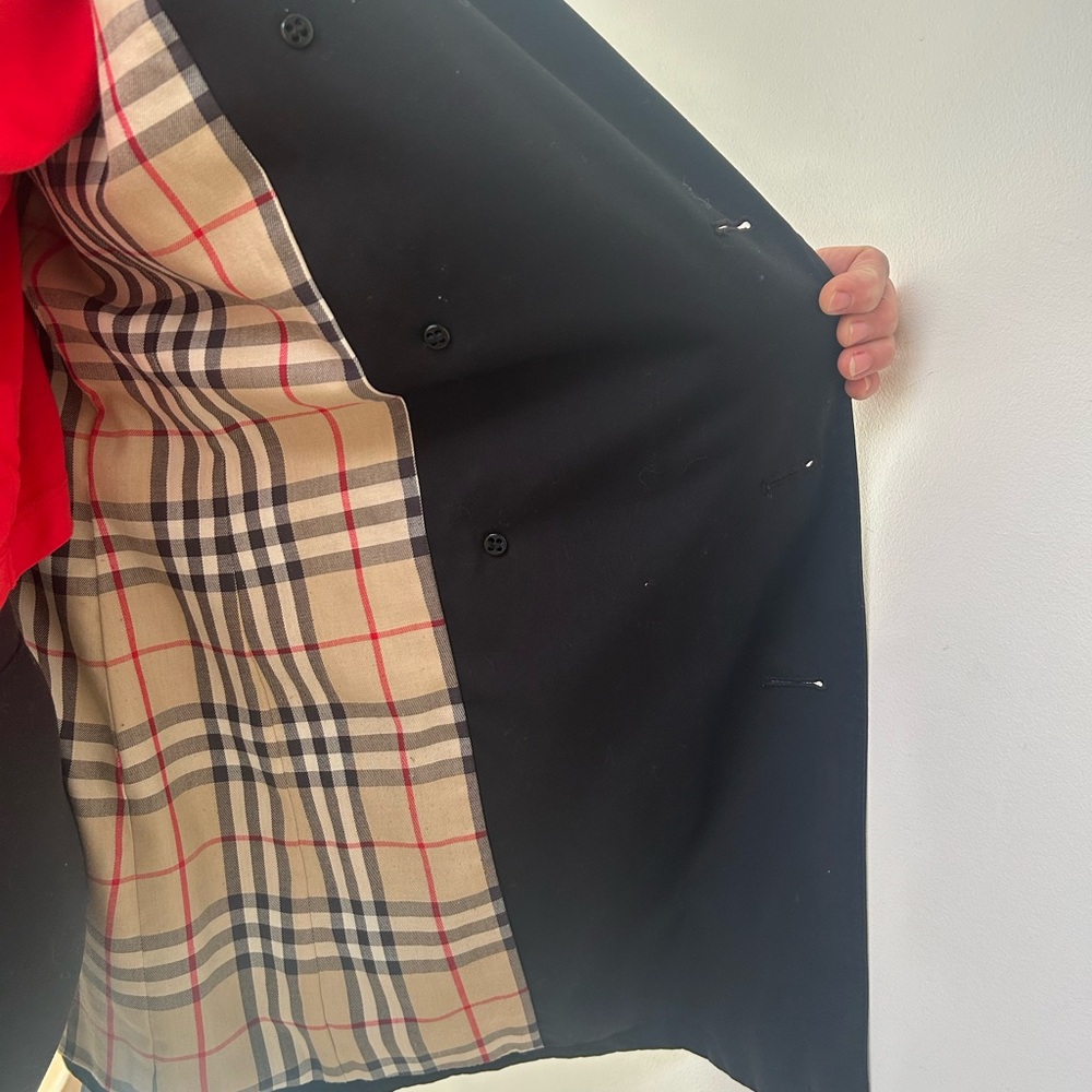 Burberry Classic Black Trench Coat